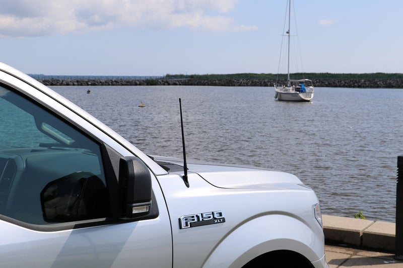 AntennaMastsRus - 13 Inch All-Terrain Flexible Rubber Antenna is Compatible with Ford F-150 (2009-2025) - Ford Bronco (2021-2025) - Spring Steel Internal Core - Image 3